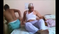 Desi Maid Fucked Hard By Old